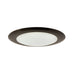 Nora 6 Inch AC Opal Title 24 Surface Mounted LED 1100Lm 16.5W 3000K 120V Triac/ELV Dimming Bronze (NLOPAC-R6509T2430BZ)