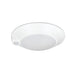 Nora 7 Inch AC Opal LED Surface Mount PIR Motion Sensor 950Lm 14W CCT Selectable 2700K/3000K/3500K/4000K/5000K White Finish (NLOPAC-R7MSTWW)