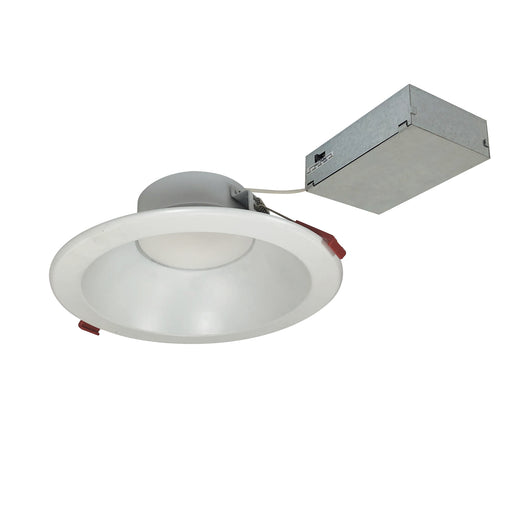 Nora 6 Inch Theia LED Downlight With Selectable CCT 1400Lm 15W Matte Powder White Finish (NLTH-61TW-MPW)