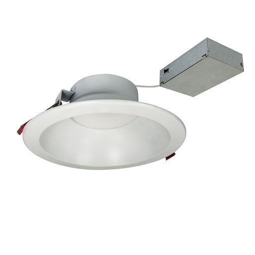 Nora 8 Inch Theia LED Downlight With Selectable CCT 2100Lm 22W Matte Powder White Finish (NLTH-81TW-MPW)