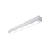 Nora 2 Foot L-Line LED Indirect/Direct Linear 3710Lm CCT Selectable 3000K/3500K/4000K Aluminum Finish With Motion Sensor (NLUD-2334A/OS)
