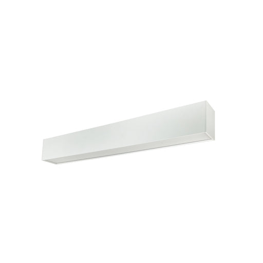 Nora 2 Foot L-Line LED Indirect/Direct Linear Selectable CCT 3710Lm White Finish (NLUD-2334W)