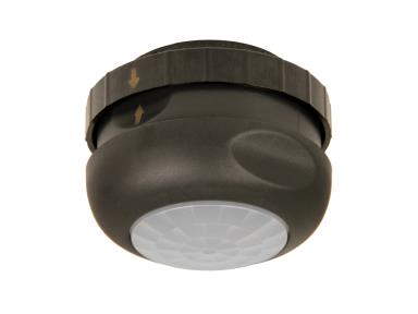 Maxlite 111459 Network Node Round PIR Motion Sensor Photocell Black Extended [XR] Range (NN-RDMPBXR)