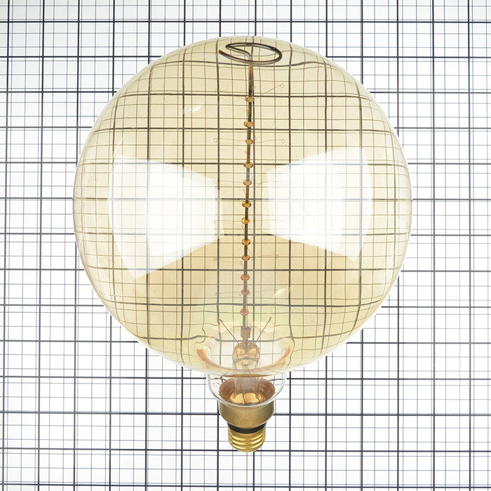 Bulbrite NOS60-GLOBE 60W Globe Shaped Grand Nostalgic Spiral E26 120V 2200K (137401)