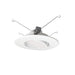 Nora 5/6 Inch AC Onyx Round Adjustable LED Retrofit 1050Lm 14.5W CCT Selectable 2700K/3000K/3500K/4000K/5000K White Finish (NOXAC-56RGTWWW)