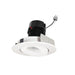 Nora 4 Inch Pearl Low Voltage LED Round Adjustable Gimbal Retrofit 1050Lm 11W 3500K White Finish (NPRLV-4RG35XWW)