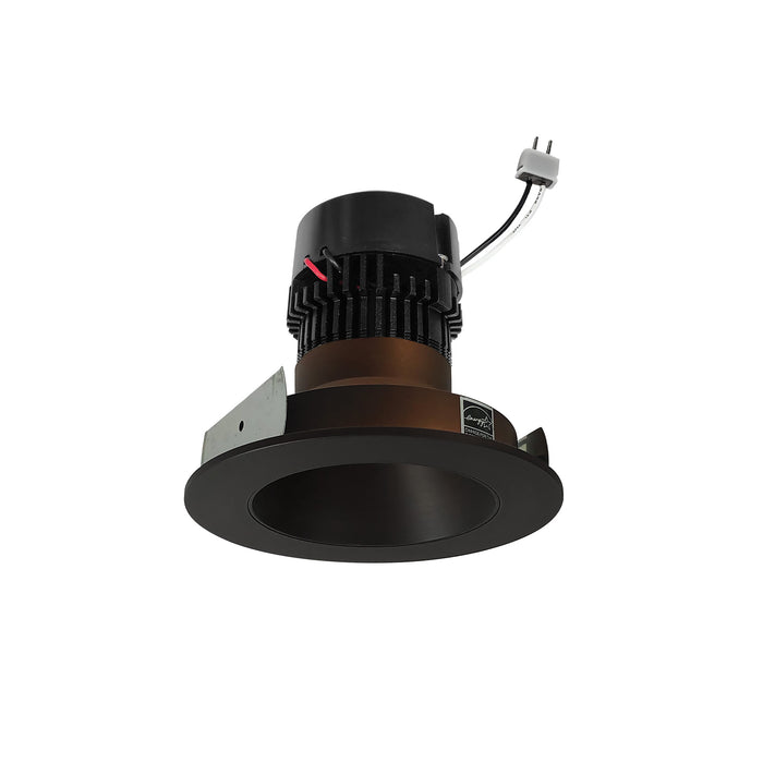 Nora 4 Inch Pearl Low Voltage LED Round Retrofit Reflector 700Lm 11W Comfort Dim Bronze Reflector/Bronze Flange (NPRLV-4RNDCCDXBZ)