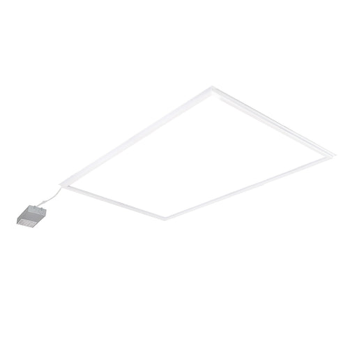 Nora 2X4 LED Frame Light Wattage/CCT Selectable 45W/50W/55W 3500K/4000K/5000K White Finish (NPTPSW-E24/345W)