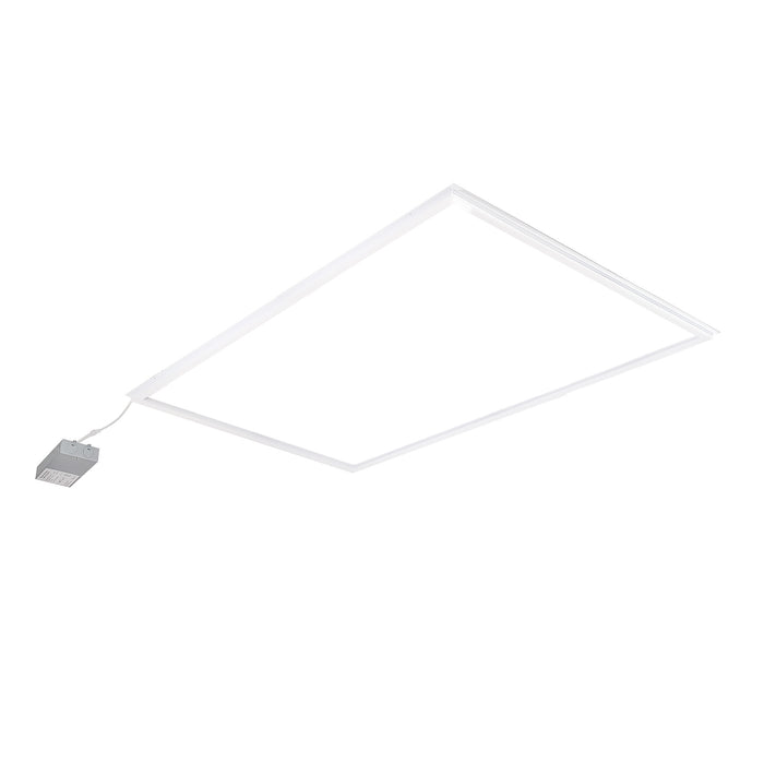 Nora 2X4 LED Frame Light Wattage/CCT Selectable 45W/50W/55W 3500K/4000K/5000K White Finish (NPTPSW-E24/345W)