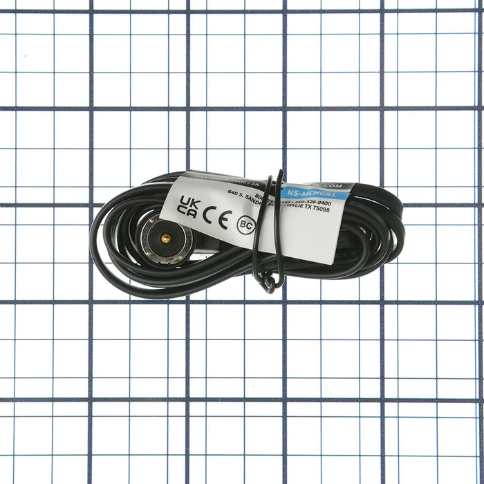 Nightstick 4 Foot USB Magnetically Coupled Charger With Male USB Type A For Use In XPR-5554G And XPR-5562GX (NS-MCHGR1)