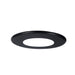 Nora Round Face Plate For NSLIM Black Finish (NSLIM-4RDTB)