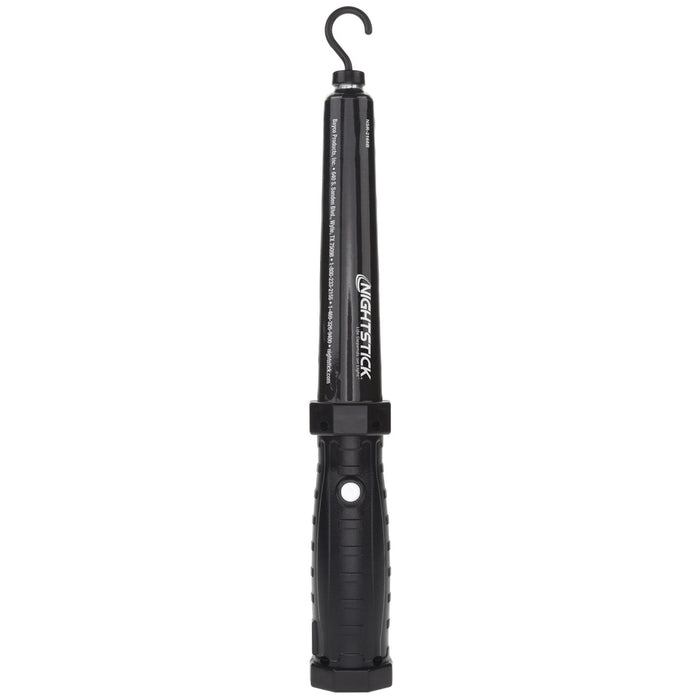 Nightstick Multi-Purpose Rechargeable Floodlight With Magnetic Hooks And Replaceable Lens-Black (NSR-2168B)