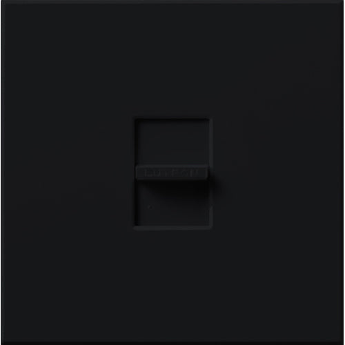 Lutron Novat 1500W Single-Pole Slide-To-Off Dimmer Black (NT-1500-BL)