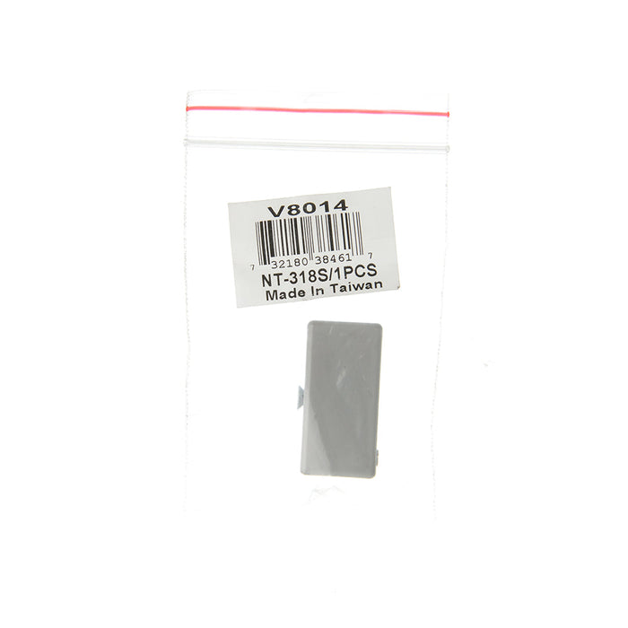 Nora Dead End Cap-Silver (NT-318S)
