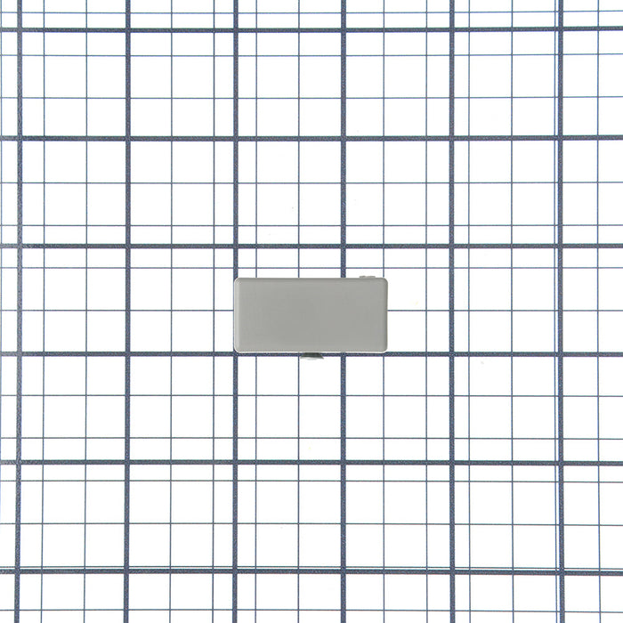Nora Dead End Cap-Silver (NT-318S)