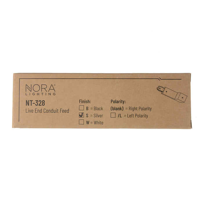 Nora Live End Conduit Connector-Silver (NT-328S)