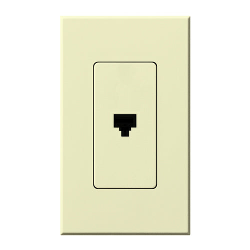 Lutron Architectural Phone Jack Almond (NT-PJ-AL)