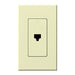 Lutron Architectural Phone Jack Almond (NT-PJ-AL)