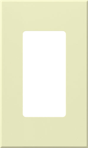 Lutron Architectural Wall Plate 1-Gang Almond (NT-R3-NFB-AL)