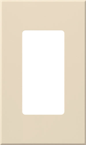 Lutron Architectural Wall Plate 1-Gang Light Almond (NT-R3-NFB-LA)