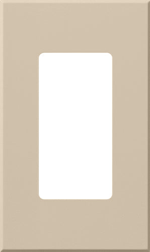 Lutron Architectural Wall Plate 1-Gang Taupe (NT-R3-NFB-TP)