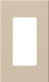 Lutron Architectural Wall Plate 1-Gang Taupe (NT-R3-NFB-TP)