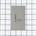 Lutron Architectural Wall Plate 1-Gang Small Control Gray (NT-S-NFB-GR)