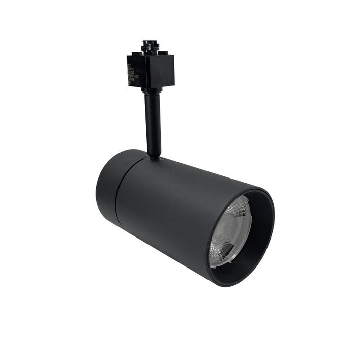 Nora Max XL LED Track Head 3650Lm 38W 2700K Narrow Flood Optic Black L-Style (NTE-866L927NB/L)