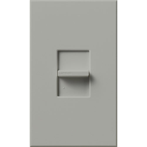 Lutron Novat 277V 800W Magnetic Low Voltage Single-Pole Slide-To-Off Dimmer Gray (NTLV-1000-277-GR)