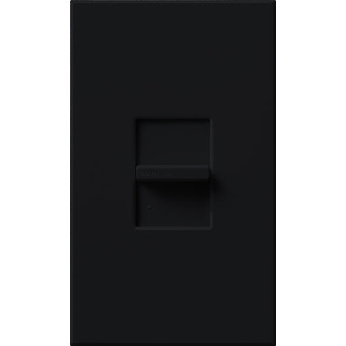 Lutron Novat 277V 450W Magnetic Low Voltage Single-Pole Slide-To-Off Dimmer Black (NTLV-600-277-BL)