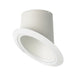 Nora 6 Inch Super Sloped Baffle Trim White Baffle/White Flange (NTM-617/45W)
