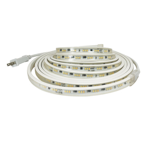 Nora 120V Continuous LED Tape Light 150 Foot 330Lm/3.6W Per Foot 4000K With Mounting Clips And 8 Foot Cord And Plug (NUTP13-W150-12-940/CP)