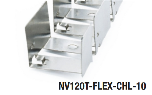 GM Lighting NeoVision 120V TopFlex Accessory--SS Flex Channel 10 Foot (NV120T-FLEX-CHL-10)