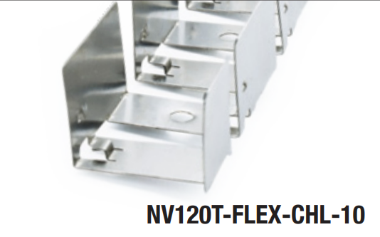 GM Lighting NeoVision 120V TopFlex Accessory--SS Flex Channel 10 Foot (NV120T-FLEX-CHL-10)