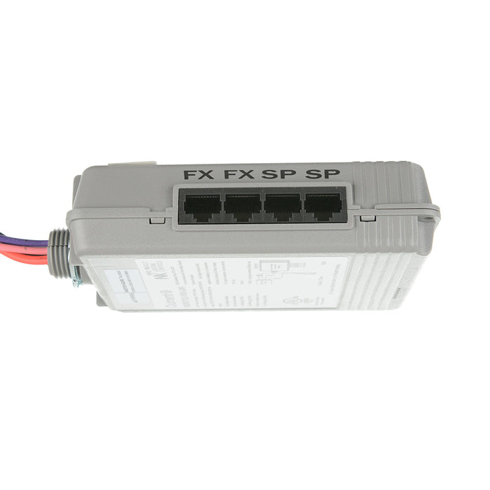 NX Lighting Controls NX Room Controller FX Bus Compatible 1 SPST Switched one 0-10VDC Dimming Output (NXRCFX2-1RD-UNV)