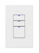 NX Lighting Controls Digital Smart Switch Wireless 3-Button 120/277VAC White (NXSW2-W3-WH)