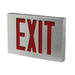 Standard-BL Die-Cast Aluminum Exit Sign Double Face Red Letters Aluminum Housing Aluminum Face Panel Battery Backup No Self-Diagnostics (NYKXTEU2RAAEM)