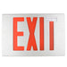 Standard-BL Die-Cast Aluminum Exit Sign Double Face Red Letters Aluminum Housing Aluminum Face Panel Battery Backup No Self-Diagnostics (NYKXTEU2RAAEM)