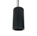 Nora 6 Inch Cylinder Pendant 2500Lm 2700K Reflector Spot Black/Black Flange 120-277V 0-10V Black Cylinder (NYLS2-6P25127SBBB6)