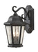 Generation Lighting Martinsville Medium Two Light Outdoor Wall Mount Lantern (OL5901BK)