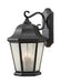 Generation Lighting Martinsville Extra Large Four Light Outdoor Wall Mount Lantern (OL5904BK)