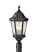 Generation Lighting Martinsville Three Light Outdoor Post Lantern (OL5907BK)