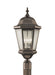 Generation Lighting Martinsville Three Light Outdoor Post Lantern (OL5907CB)