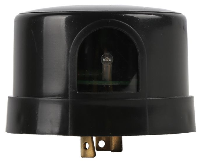Litetronics 3-Pin Photocontrol For Outdoor Light IP65 120-480V Black (OLAPC)