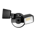 NICOR LED Outdoor Security Flood Light Wattage/CCT Selectable 16W/25W 3000K/4000K/5000K 120V 80 CRI PIR Sensor And Night Light Black (OLS125S120S8BKS)