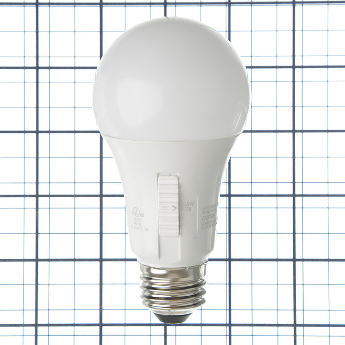 Feit Electric 8.8W [60W Equivalent] CCT Selectable 2700K-5000K A19 Timer LED Bulb (OM602CCTCA/TIMERLEDI)