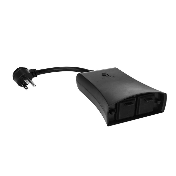 Maxlite 111994 Outdoor Dual Smart Wall Plug 1875W Maximum 15A Maximum 125V (OP-SMTR)