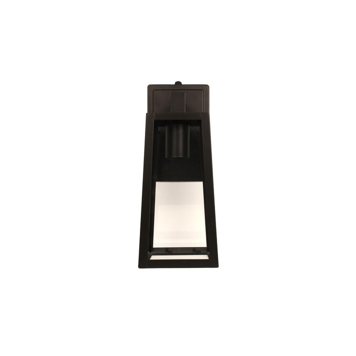 Maxlite 113430 Outdoor Wall Light Contemporary Style Black Finish E26 Base Socket Photocell Dusk To Dawn (OWL-TBK-E26DTD)