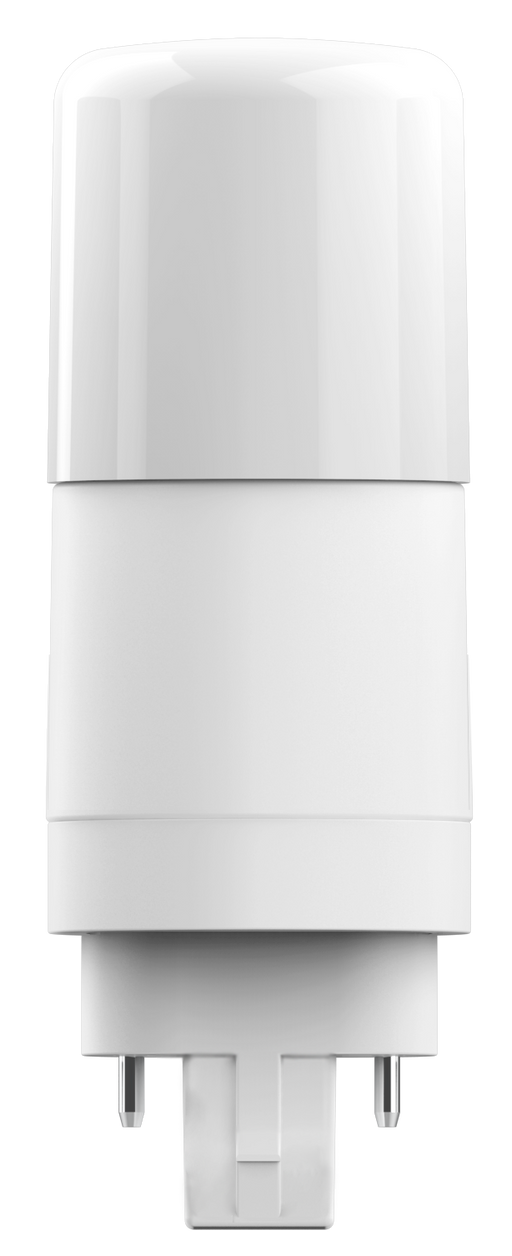 EIKO L5WPLS/AB/830/U/G23/O 5W 620Lm LED PLS Type A/B Plastic 80 CRI 3000K 120-277V Omni G23 Base (14611)