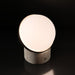 Bulbrite ORB/TL/TR/CB Cordless Indoor Table Lamp Orb 6.5W 3.7V 300Lm 2700K 92 CRI Travertine/Chocolate Bronze (K70700)